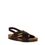 Suede crossover-strap sandals - Frau Shoes | Official Online Shop