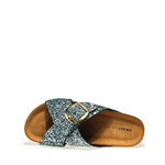 Sandalette mit überkreuztem Glitzer-Riemen - Frau Shoes | Official Online Shop