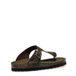 Camouflage thong sandals - Frau Shoes | Official Online Shop