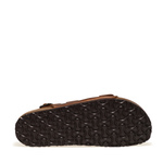 Vintage leather double-strap mules - Frau Shoes | Official Online Shop