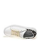 Sneaker aus Leder mit Animal-Details - Frau Shoes | Official Online Shop