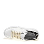 Leather sneakers with appliqués - Frau Shoes | Official Online Shop