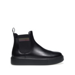 Leather Chelsea boots with holographic detailing - Frau Shoes | Official Online Shop