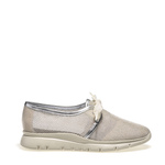 Mesh and foiled leather slip-on sneakers - Frau Shoes | Official Online Shop