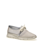 Mesh and foiled leather slip-on sneakers - Frau Shoes | Official Online Shop