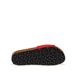 Nubuck strap sliders - Frau Shoes | Official Online Shop