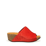 Ciabattone a fascia in pelle scamosciata - Frau Shoes | Official Online Shop