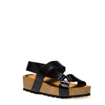 Patent leather sandals with Velcro strap - Frau Shoes | Official Online Shop
