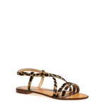 Positano sandals with animal-print straps - Frau Shoes | Official Online Shop