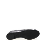 Foiled leather ballet flats with clasp detail - Frau Shoes | Official Online Shop