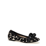Animal-print ballet flats with chain detailing - Frau Shoes | Official Online Shop