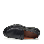 Leather loafers with lug sole - Frau Shoes | Official Online Shop