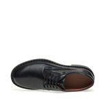 Semi-glossy leather lace-ups with bold sole - Frau Shoes | Official Online Shop