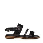 Triple-strap sandals in woven leather - Frau Shoes | Official Online Shop