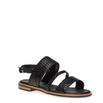 Triple-strap sandals in woven leather - Frau Shoes | Official Online Shop