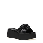 Chunky strappy sliders with leather knot detail - Frau Shoes | Official Online Shop