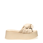 Chunky strappy sliders with leather knot detail - Frau Shoes | Official Online Shop