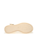 Sandalo con zeppa in pelle laminata e rafia - Frau Shoes | Official Online Shop