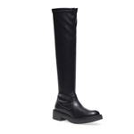 Stretchy thigh-high boots with chunky sole - Frau Shoes | Official Online Shop