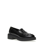 Patent leather loafers with fringing and chunky sole - Frau Shoes | Official Online Shop