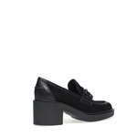 Mokassin mit bequemem Colorblock-Absatz - Frau Shoes | Official Online Shop