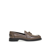 Mokassin aus Lackleder mit Piercing-Detail - Frau Shoes | Official Online Shop