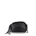 Round leather clutch with chain - Frau Shoes | Official Online Shop
