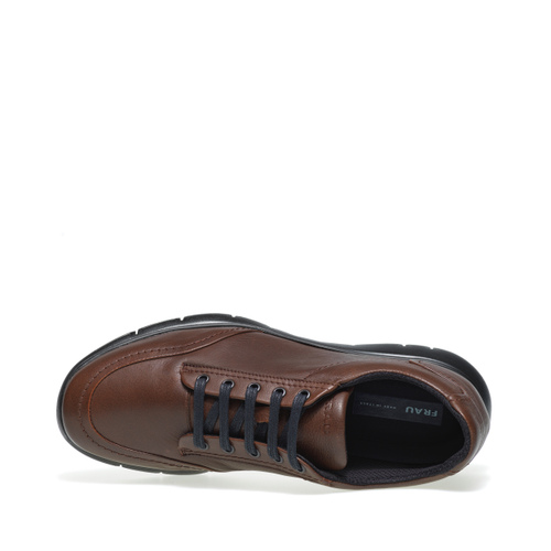 Urban sneaker flex in pelle con girovaschetta - Frau Shoes | Official Online Shop