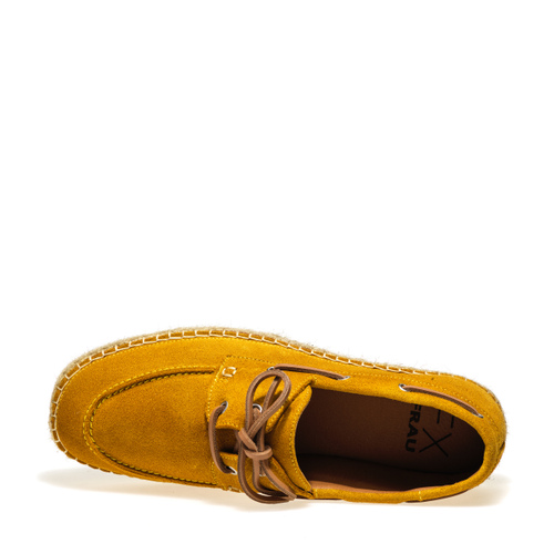 Suede espadrilles with lacing - Frau Shoes | Official Online Shop