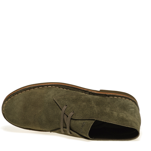 Desert Boot aus Veloursleder in Color-Block-Optik - Frau Shoes | Official Online Shop