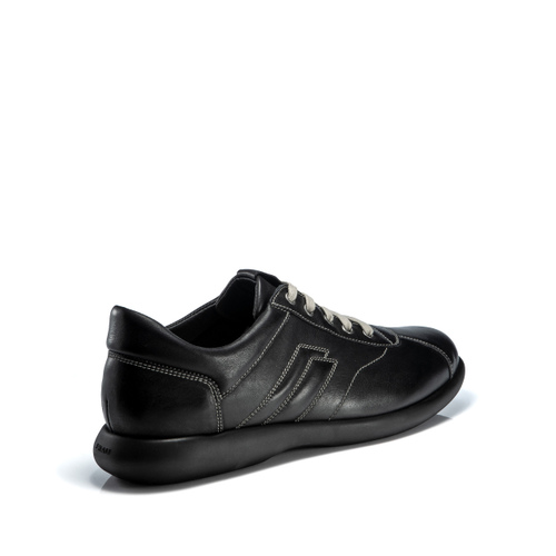 Lässiger Sneaker aus Leder - Frau Shoes | Official Online Shop