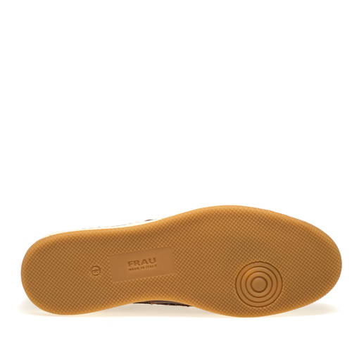 Scarpa da barca in pelle con suola bicolore - Frau Shoes | Official Online Shop