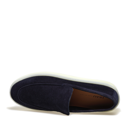 Deconstructed leather slip-ons - Frau Shoes | Official Online Shop