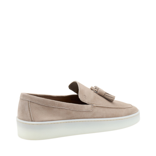 Suede slip-ons with tassels - Frau Shoes | Official Online Shop