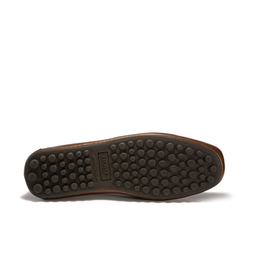 Leather slip-ons with dotted sole - Frau Shoes | Official Online Shop