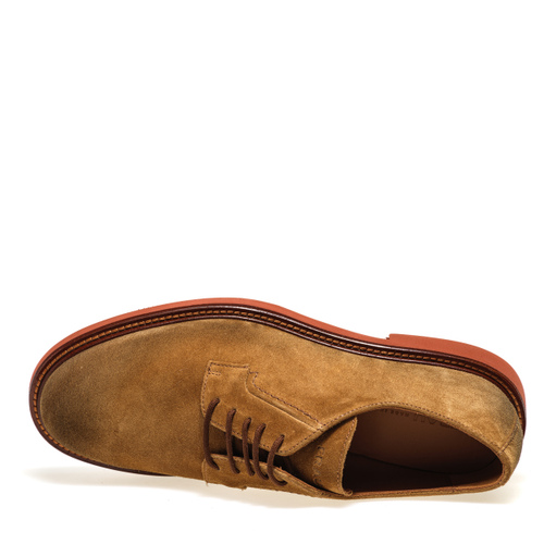 Suede Derby shoes with EVA sole - Frau Shoes | Official Online Shop