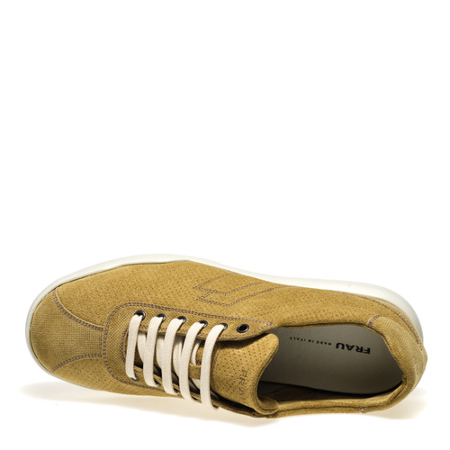 City sneaker in pelle scamosciata punzonata - Frau Shoes | Official Online Shop