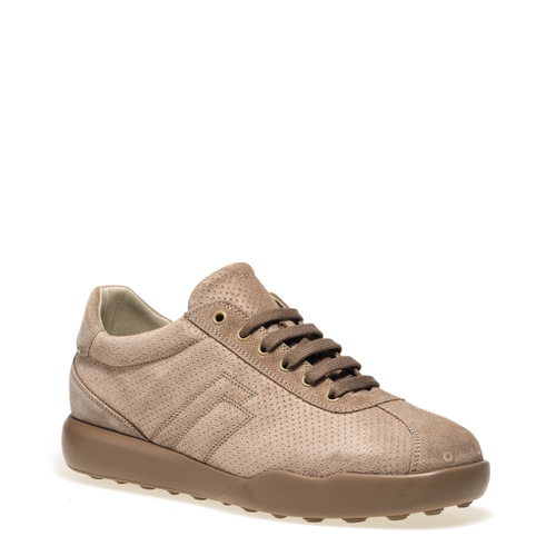 City sneaker in pelle scamosciata punzonata - Frau Shoes | Official Online Shop