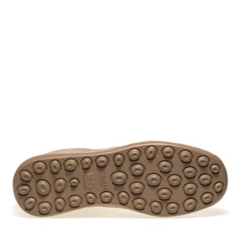 Perforated suede city sneakers - Frau Shoes | Official Online Shop