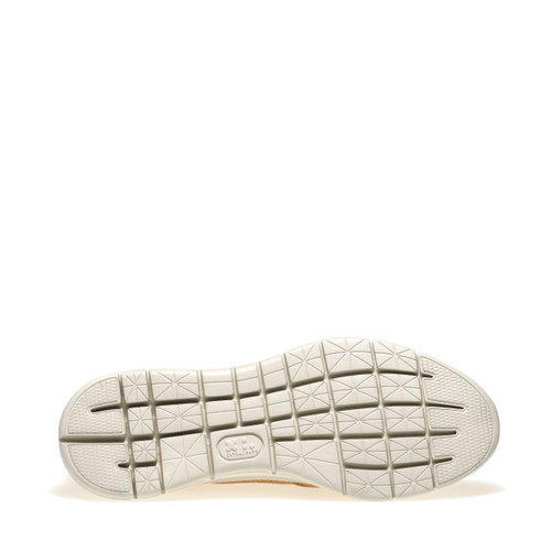 Sporty foiled craquelure leather slip-ons - Frau Shoes | Official Online Shop