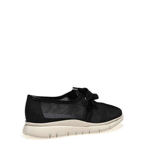 Mesh and leather slip-on sneakers - Frau Shoes | Official Online Shop