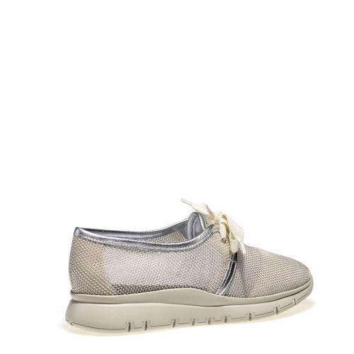 Sneaker pantofola in mesh e pelle laminata - Frau Shoes | Official Online Shop
