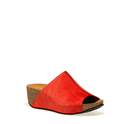 Ciabattone a fascia in pelle scamosciata - Frau Shoes | Official Online Shop