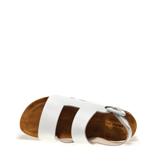 Patent leather sandals with cork platform - Frau Shoes | Official Online Shop