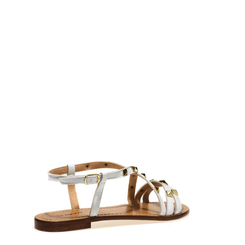 Strappy leather sandals with studs - Frau Shoes | Official Online Shop