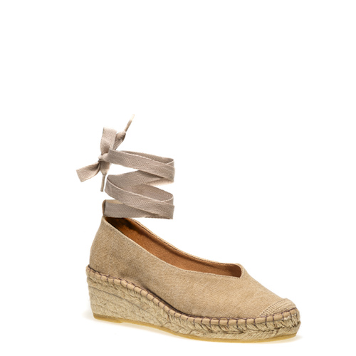 Rope wedge with gladiator style fastening - Frau Shoes | Official Online Shop