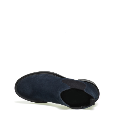 Beatles colorblock in pelle scamosciata con tacco - Frau Shoes | Official Online Shop