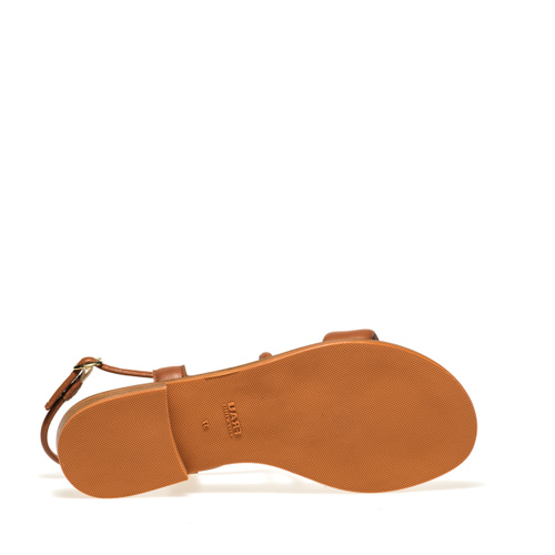 Sandale mit weichen Riemen aus Leder - Frau Shoes | Official Online Shop