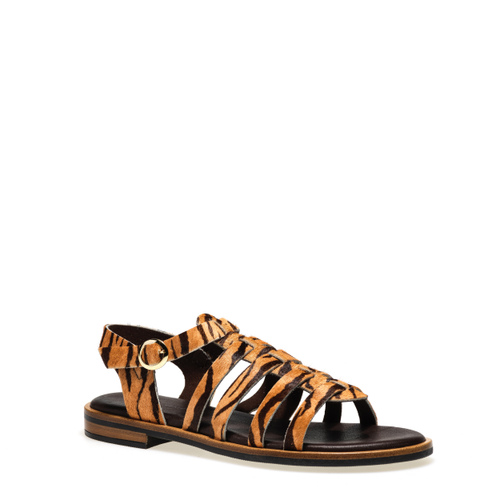 Strappy animal-print sandals - Frau Shoes | Official Online Shop