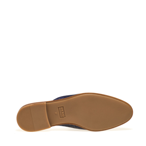 Raffia mules with clasp detail - Frau Shoes | Official Online Shop